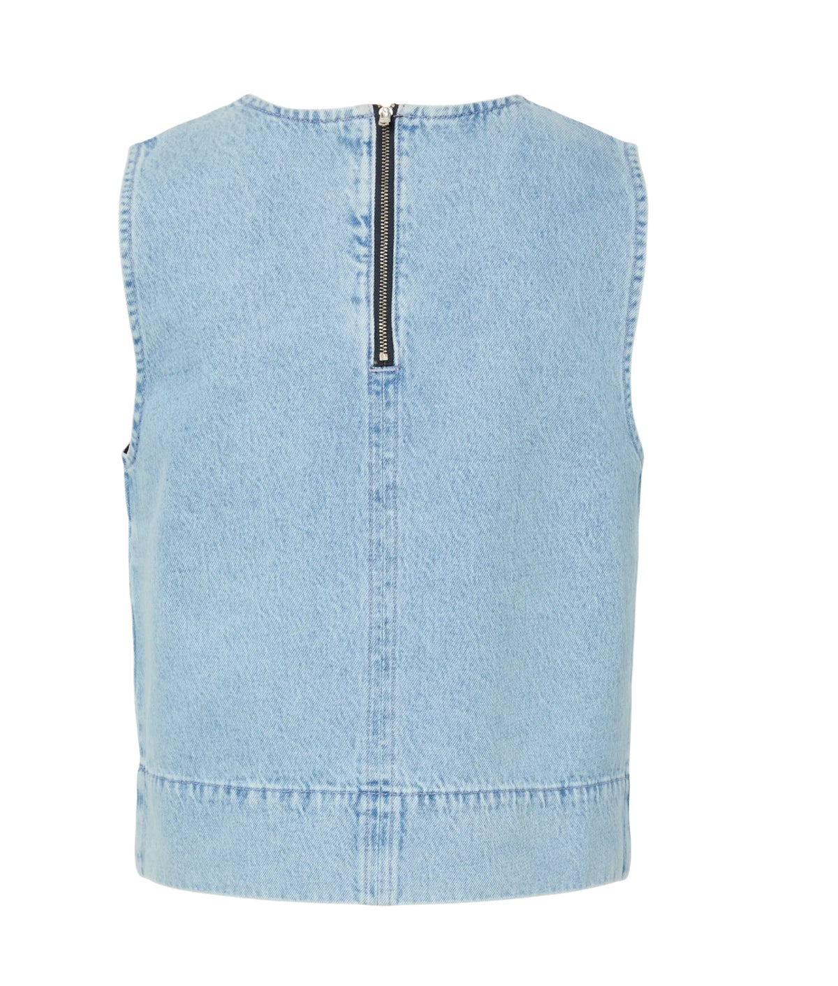 PIECES top med glitter