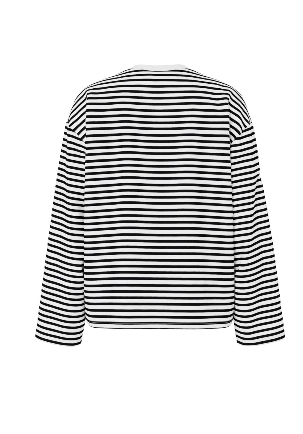 PIECES stribet bluse