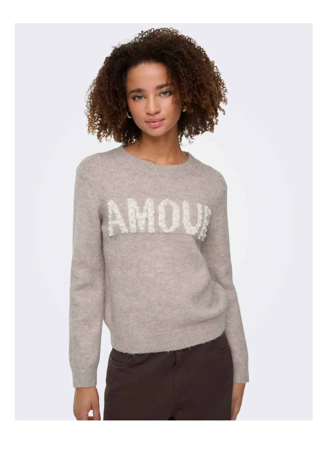 JDY strik med perler