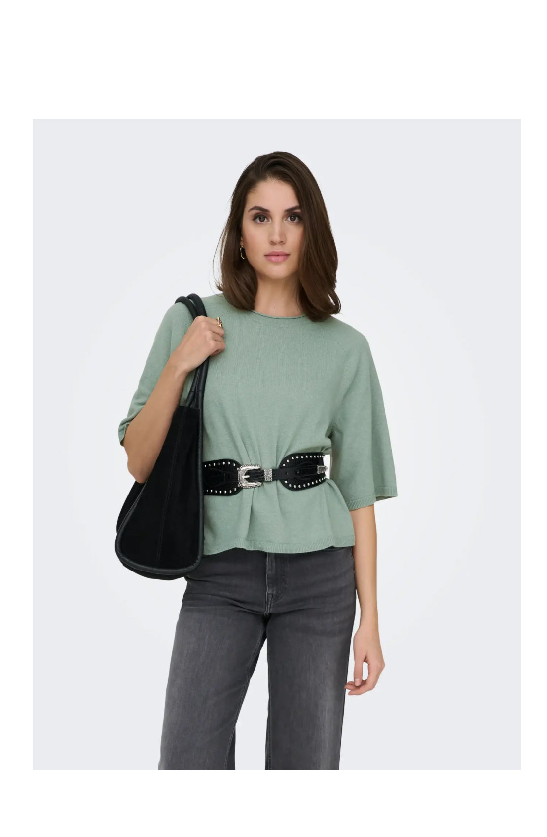 Only strikket t-shirt