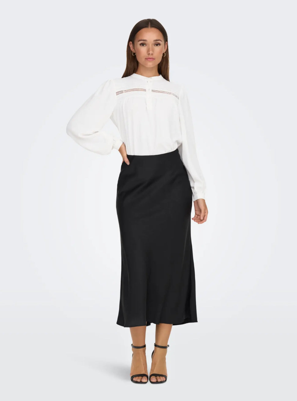 JDY satin nederdel