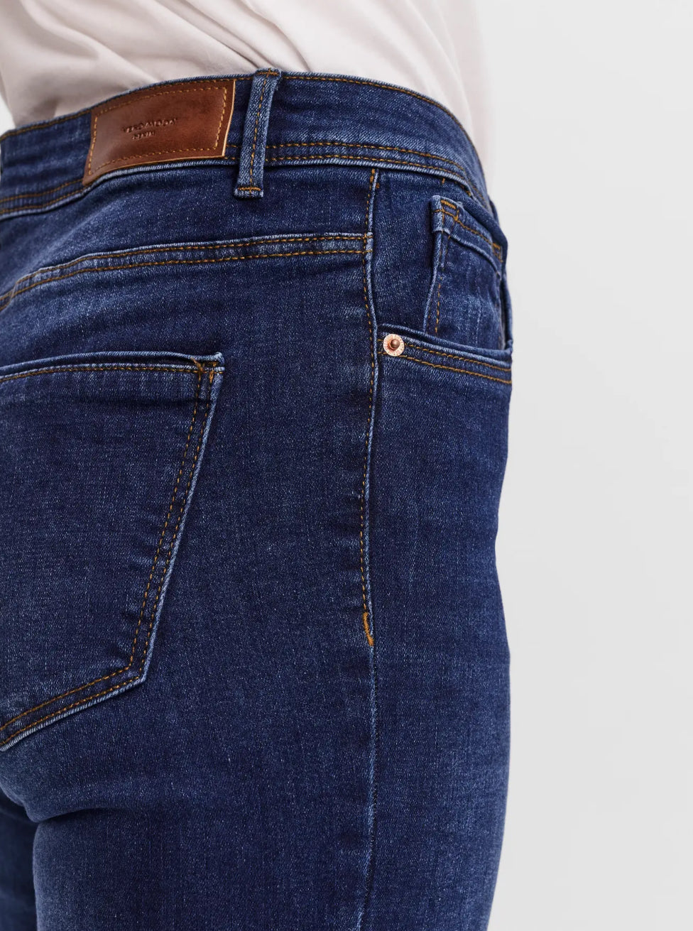 VERO MODA mørkeblå skinny jeans