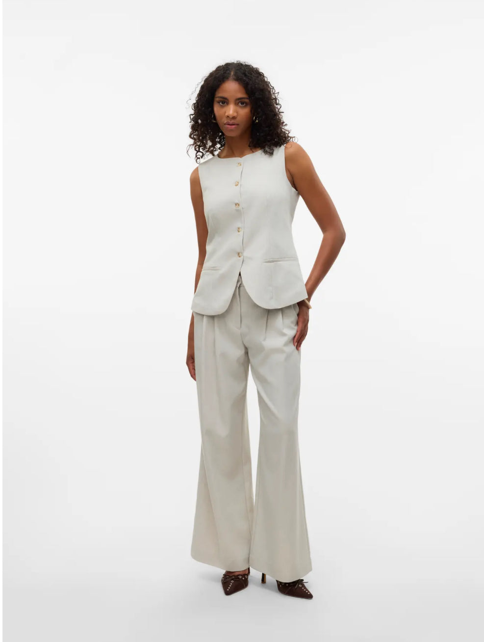 VERO MODA Lyse vide bukser