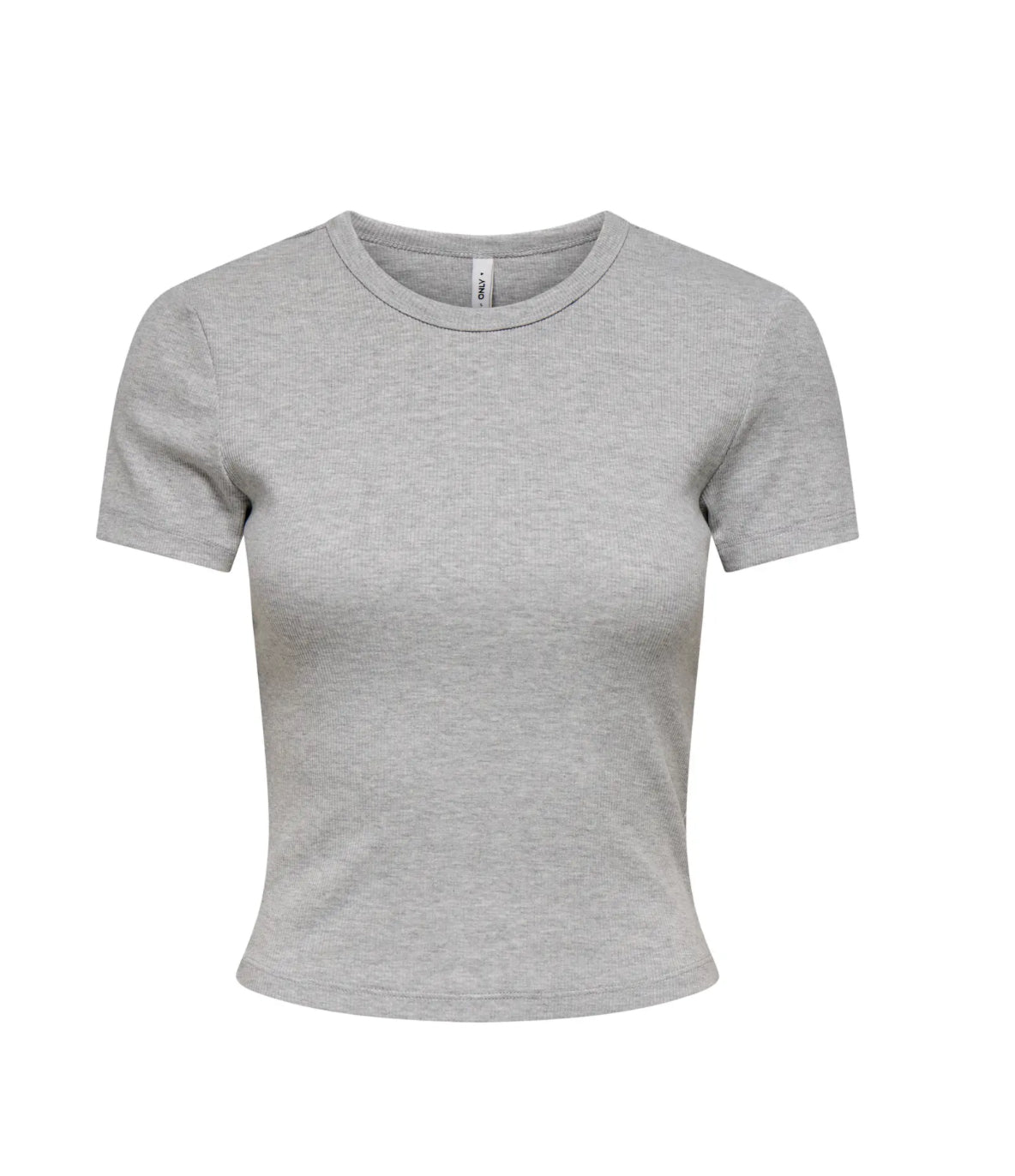 ONLY grå t-shirt i rib