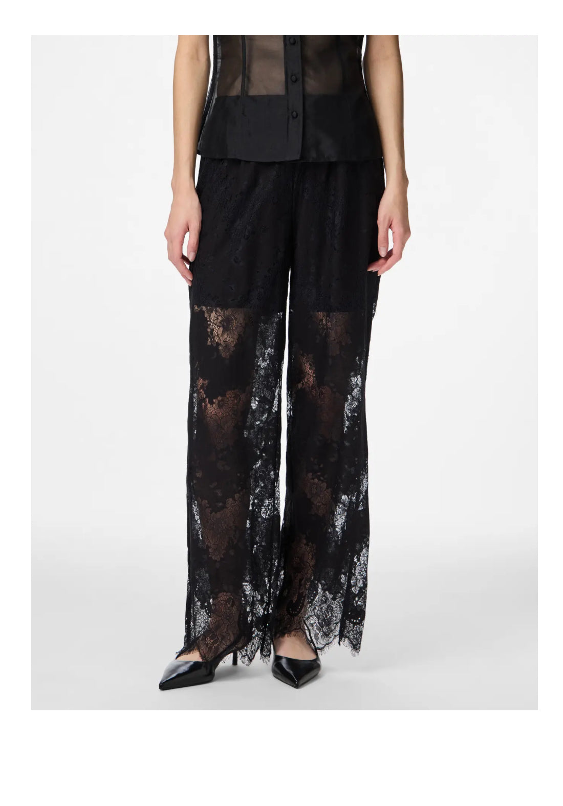 PIECES blonde bukser