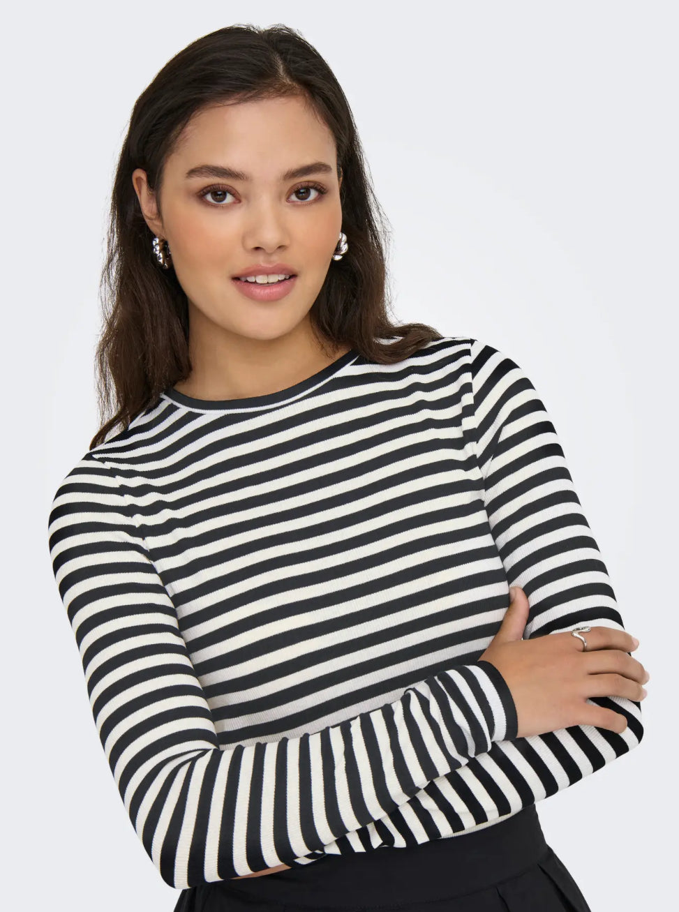 ONLY stribet bluse