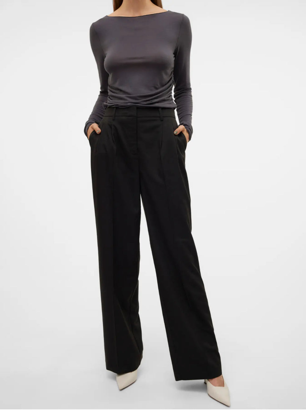 VERO MODA sorte wide suit pants