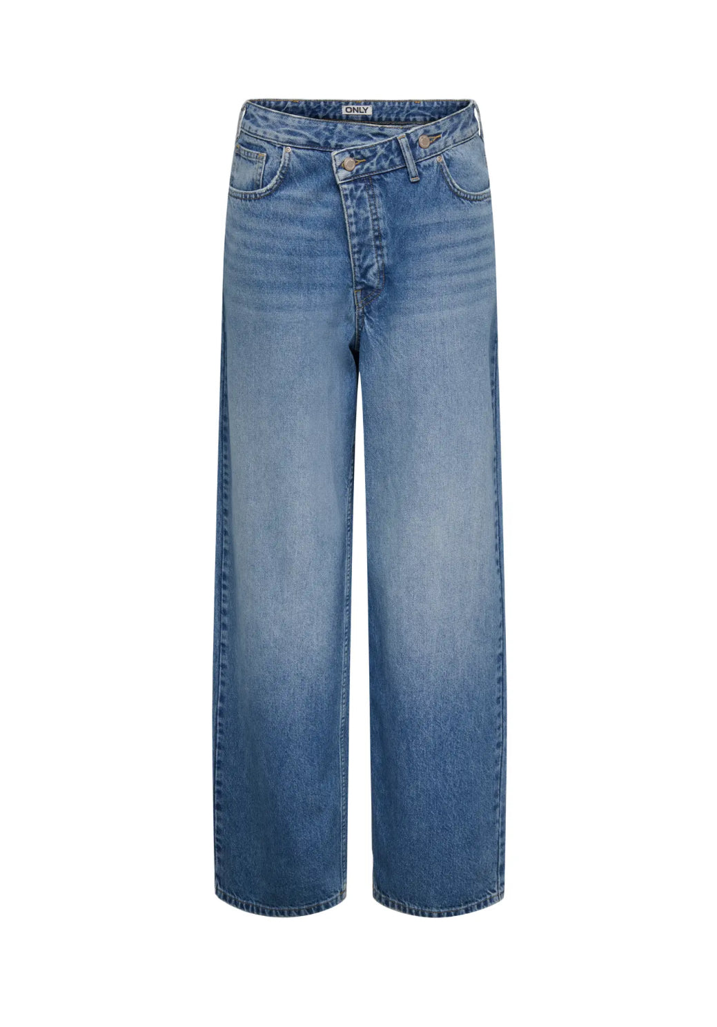 ONLY jeans med skæv lukning