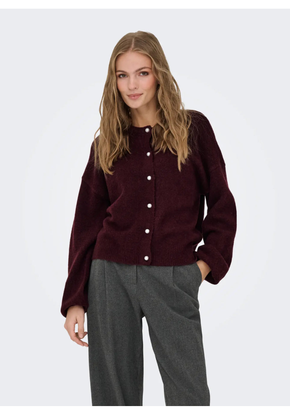 Only strikket cardigan