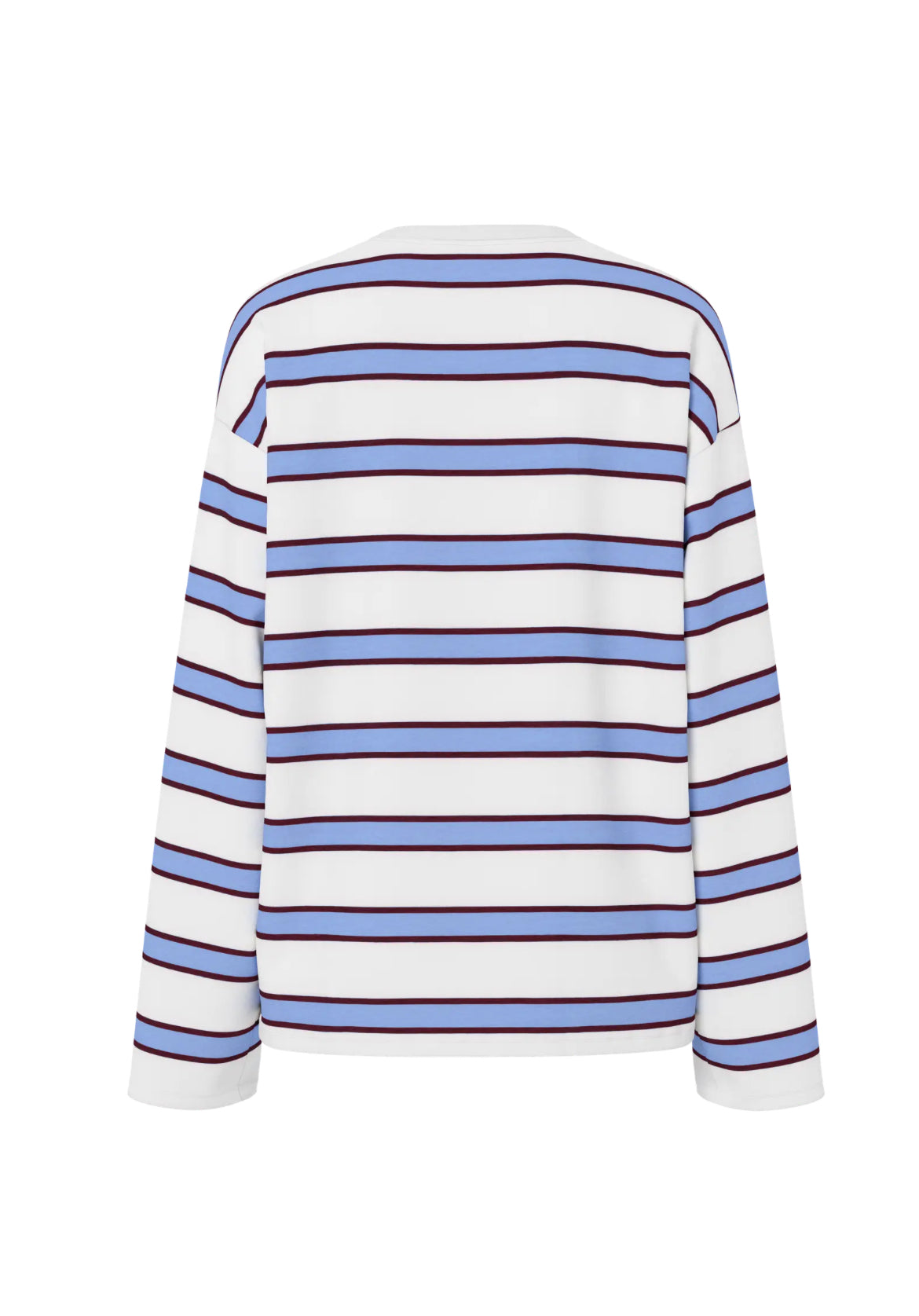 PIECES stribet bluse