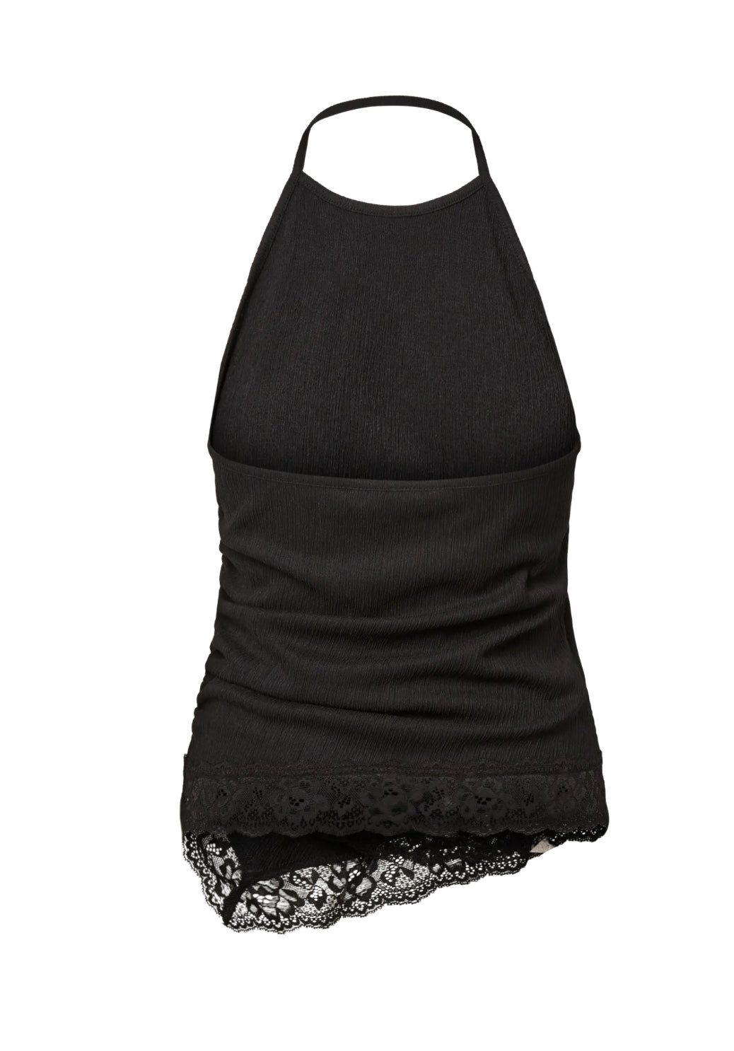 PIECES top med blonde