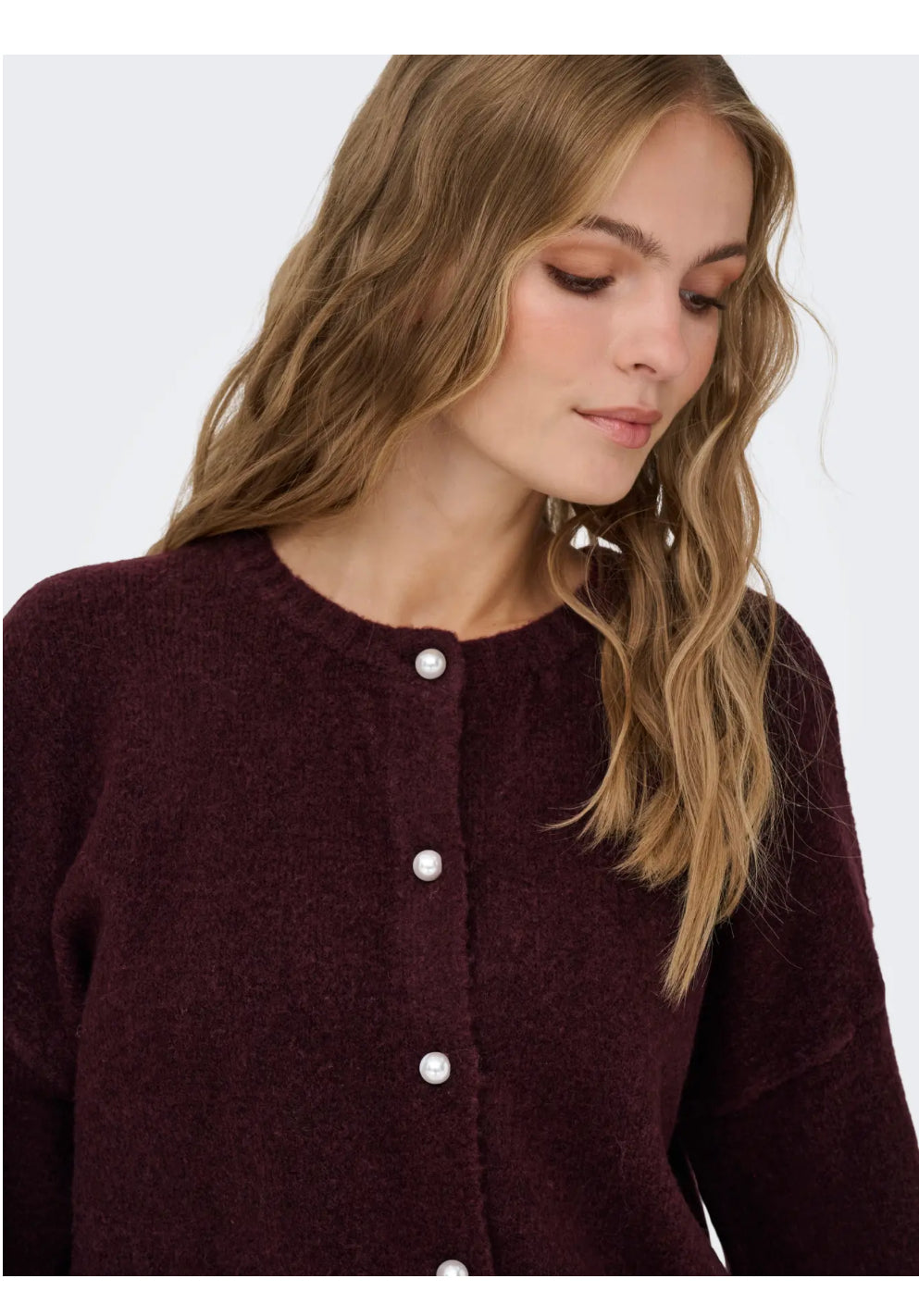 Only strikket cardigan