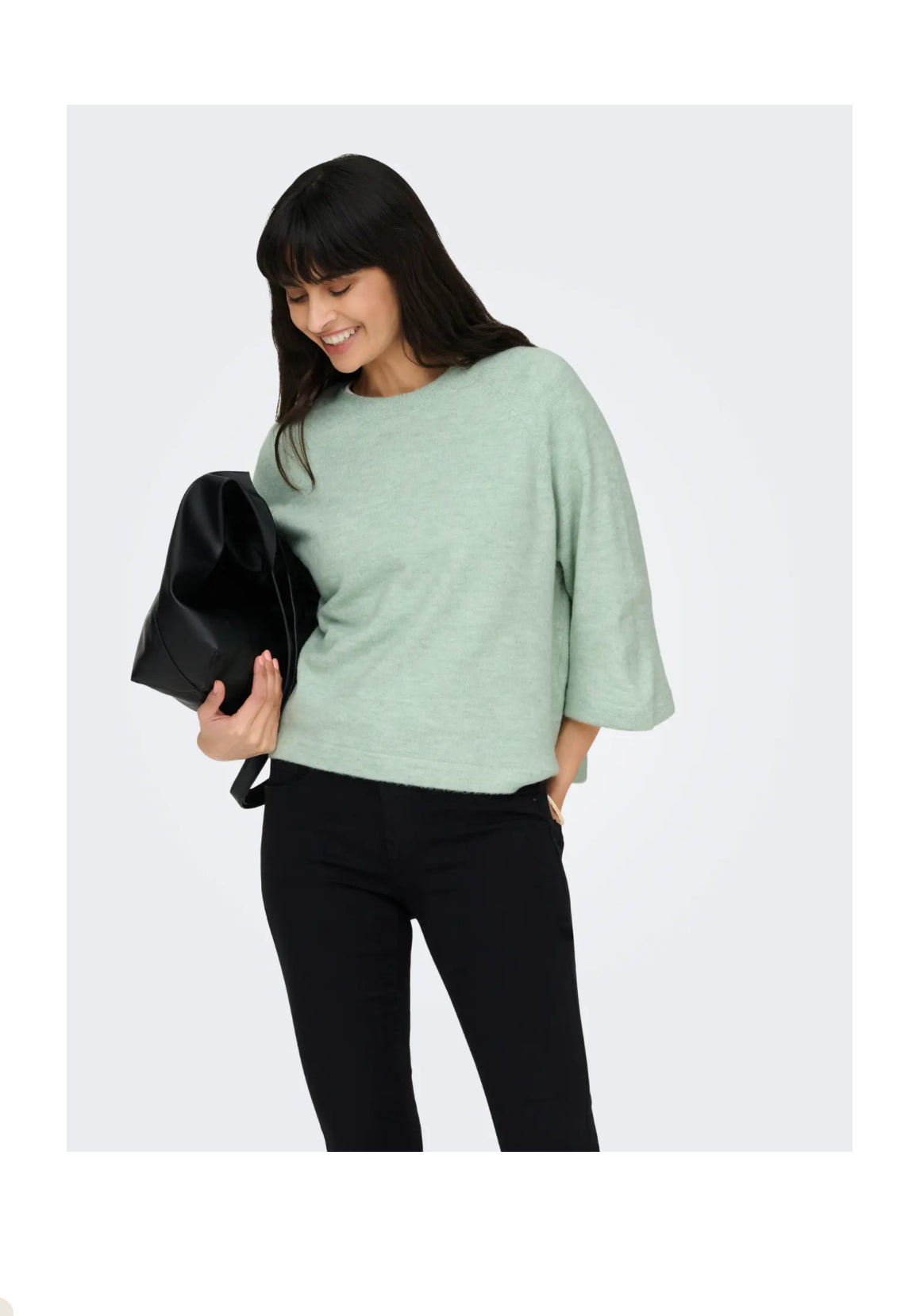 Only strikket t-shirt