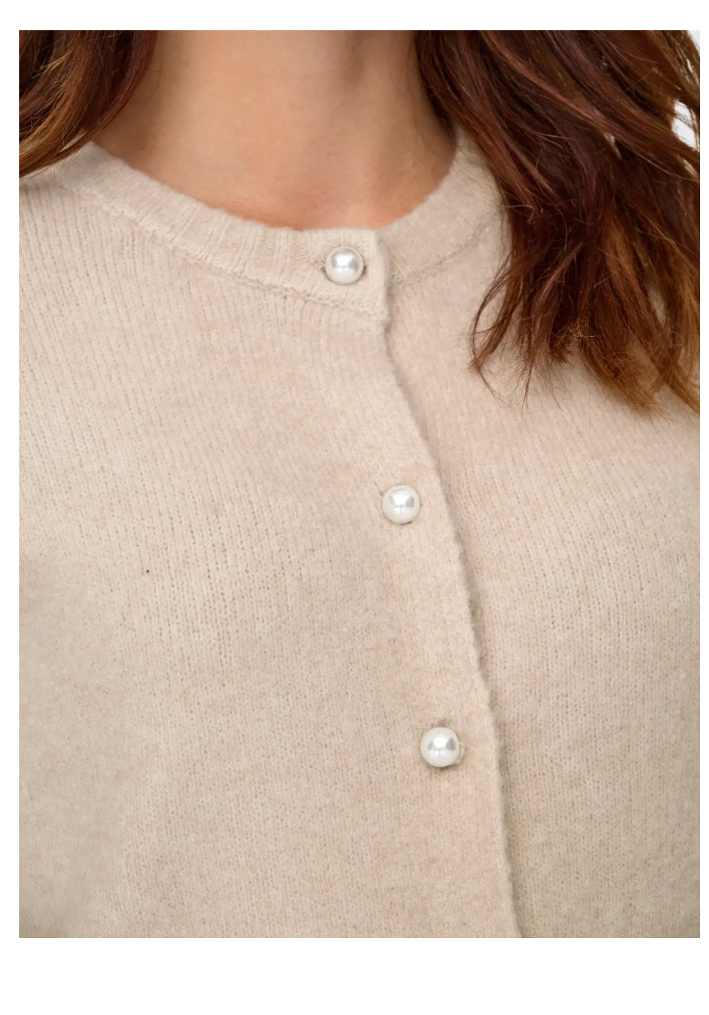 Only strikket cardigan