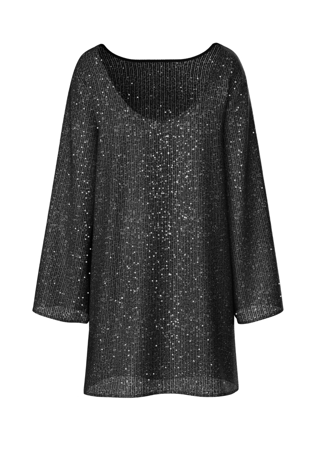 PIECES kjole med palietter