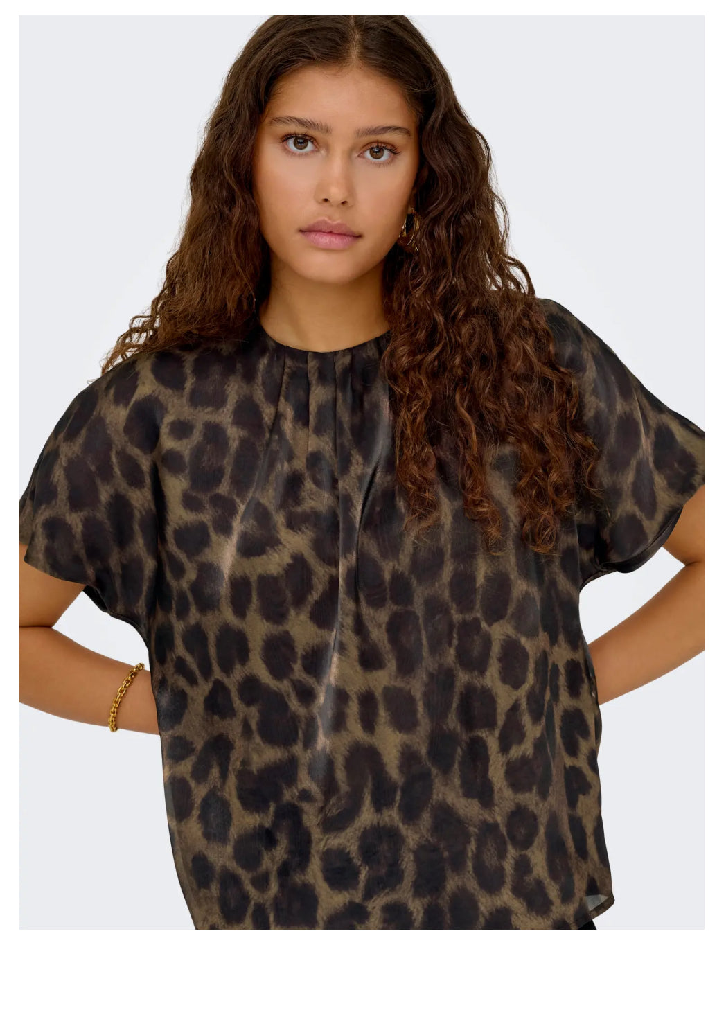 Only leopard bluse