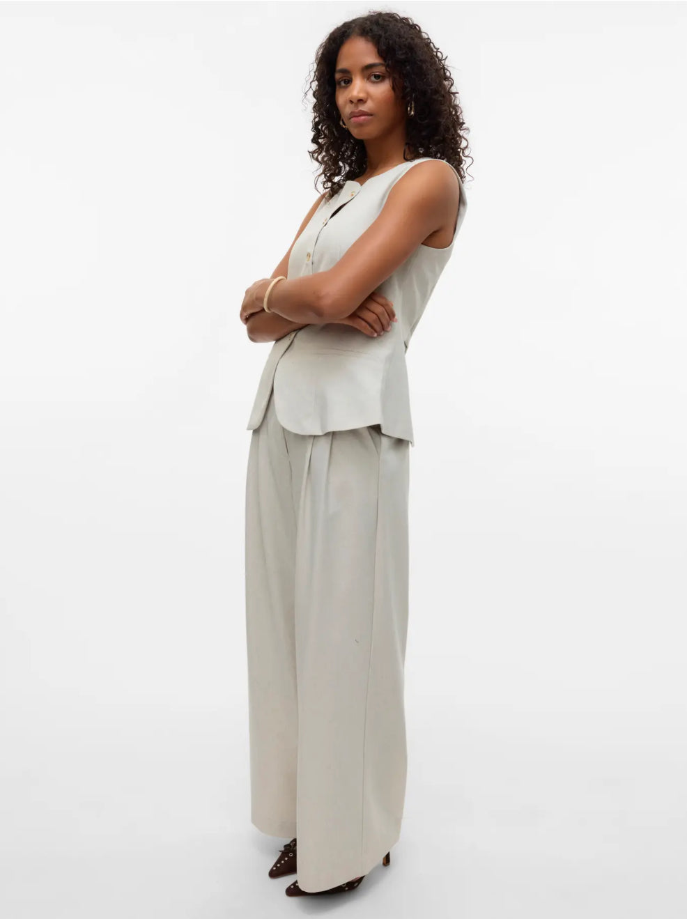 VERO MODA Lyse vide bukser