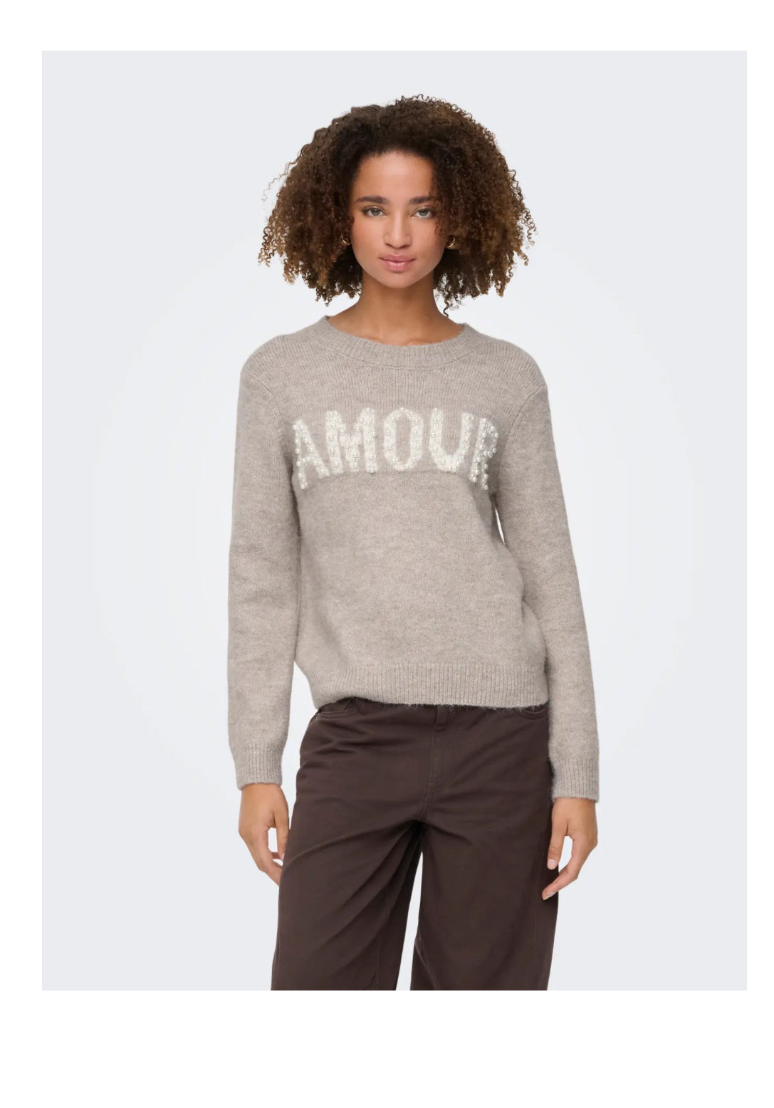 JDY strik med perler