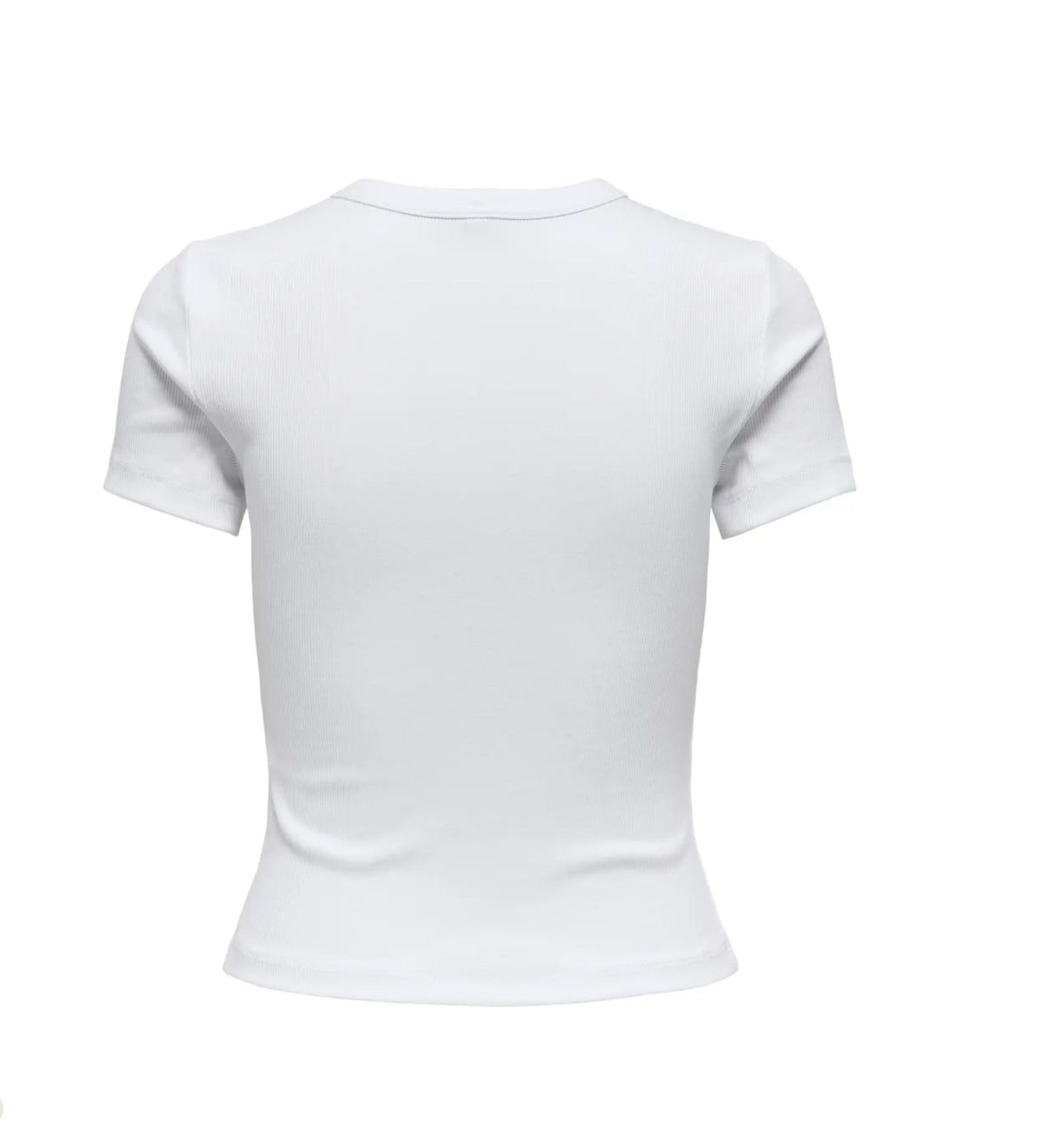 ONLY hvid t-shirt i rib
