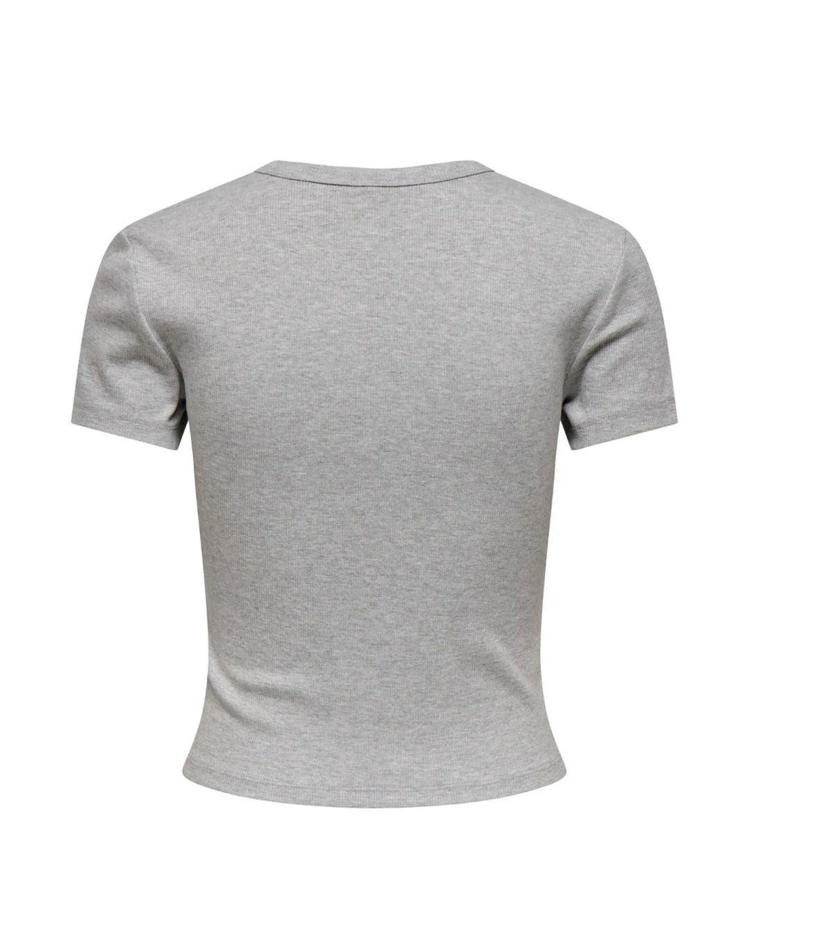 ONLY grå t-shirt i rib