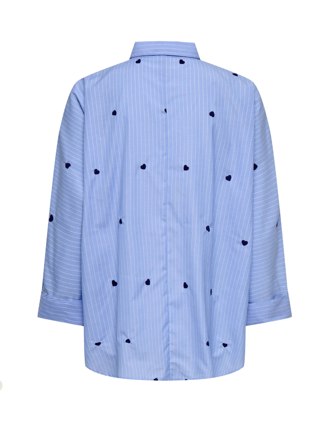 Only skjorte med hjerte detaljer