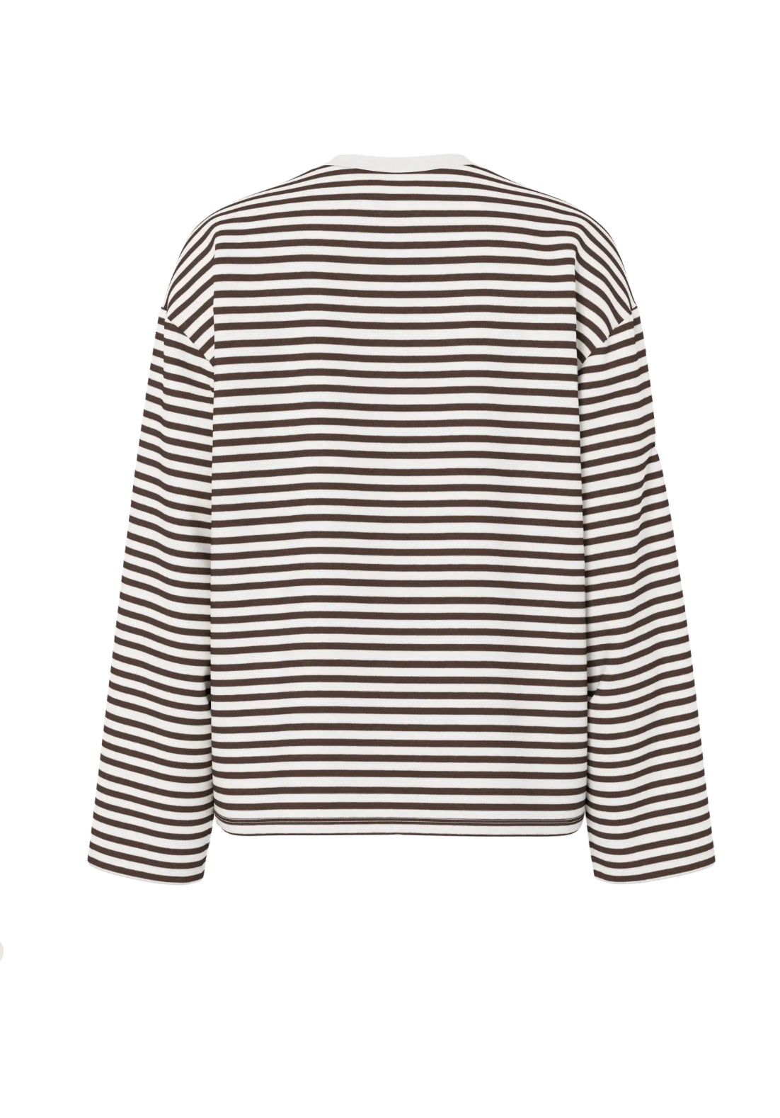 PIECES stribet bluse