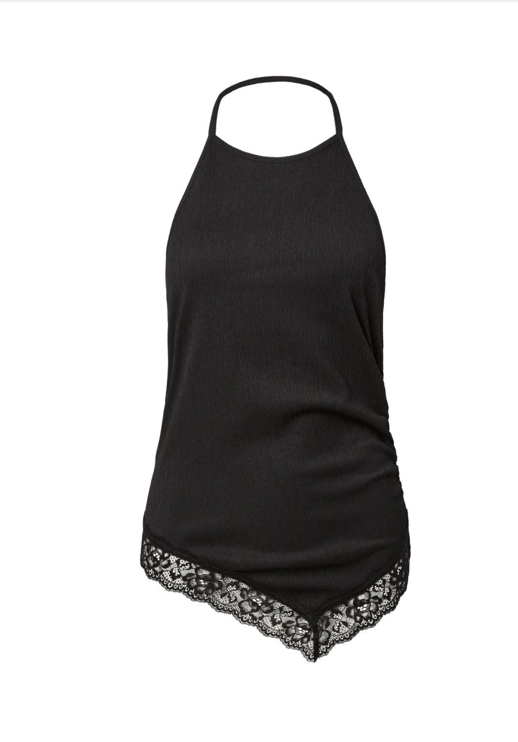 PIECES top med blonde