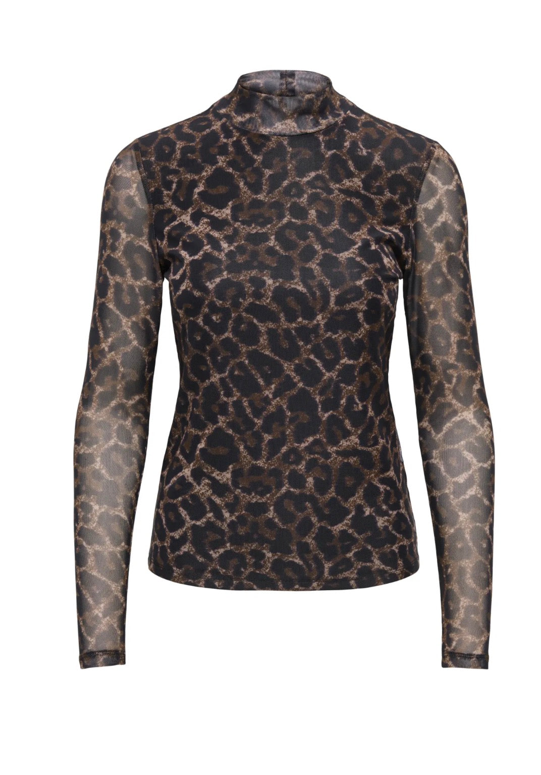 ONLY Leopard mesh
