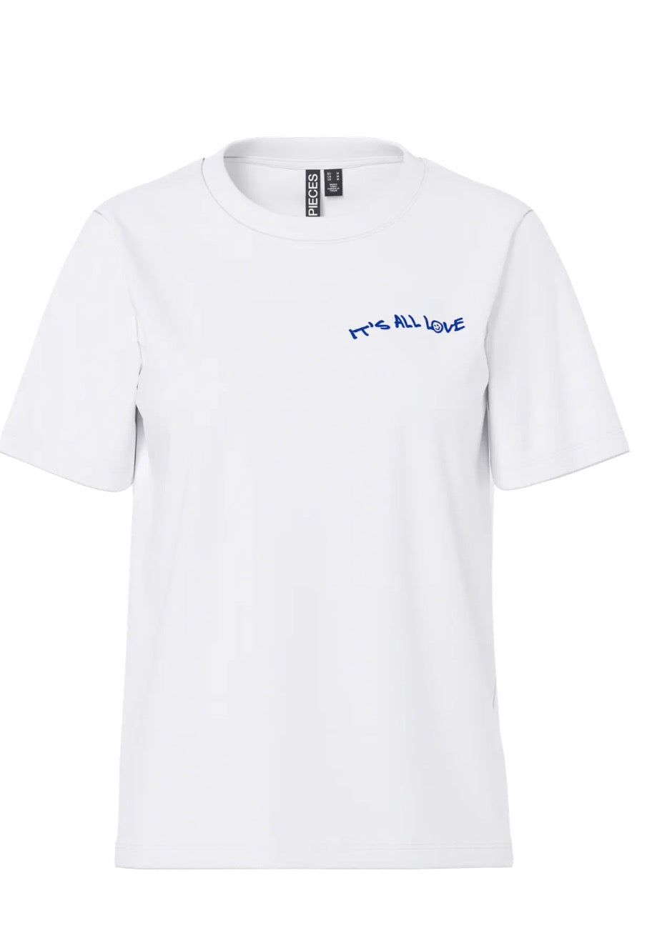 PIECES buddy printed T-shirt
