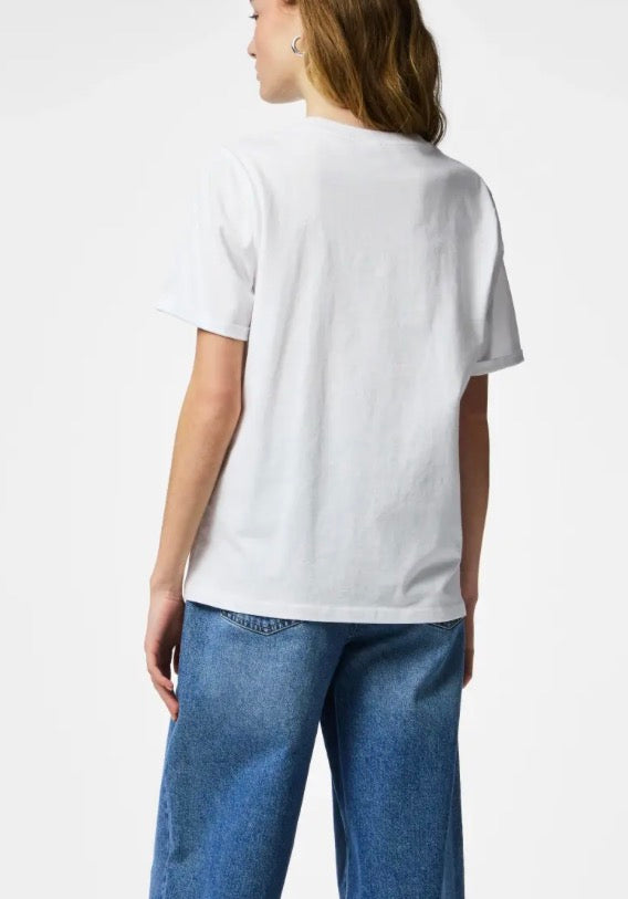 PIECES fold T-shirt