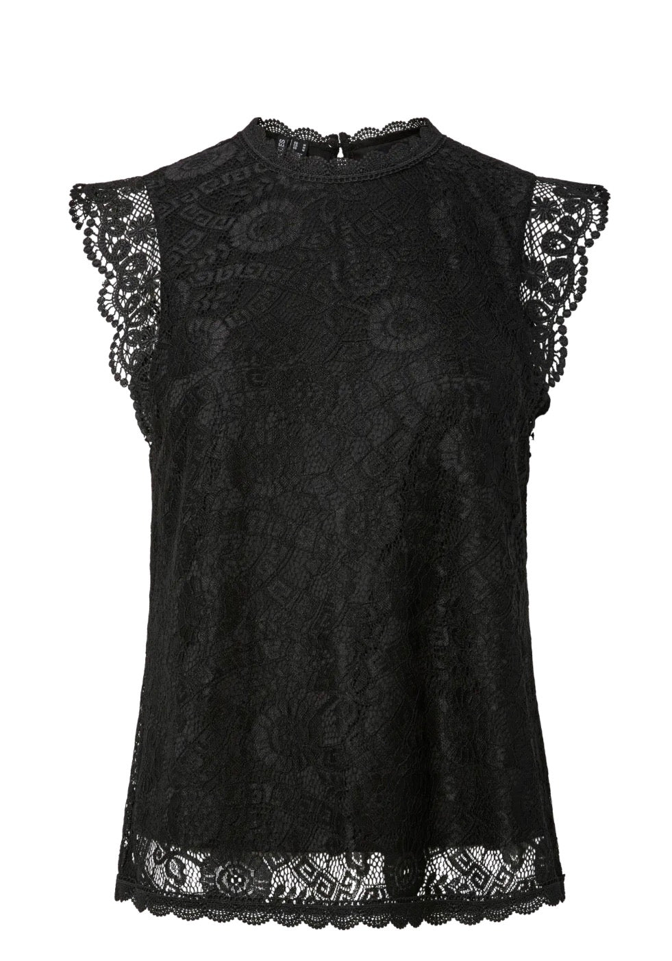 PIECES lace top