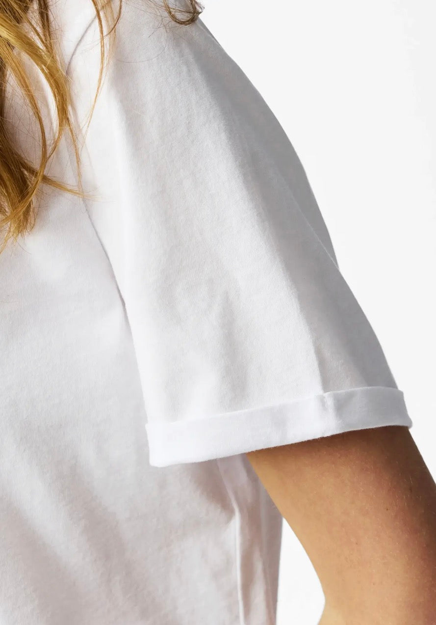 PIECES fold T-shirt