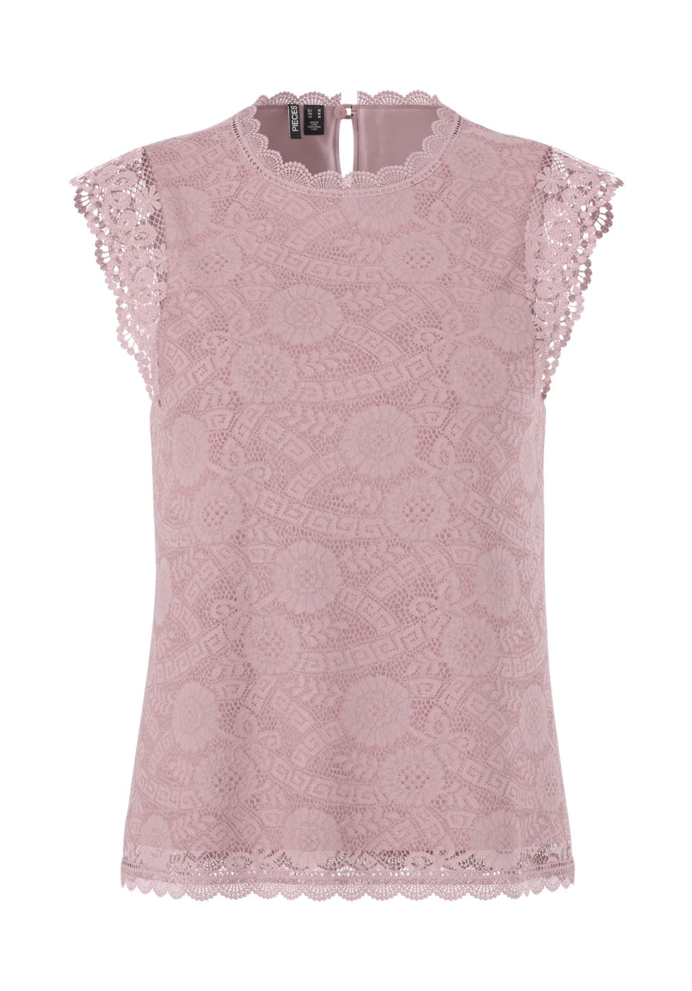 PIECES lace top