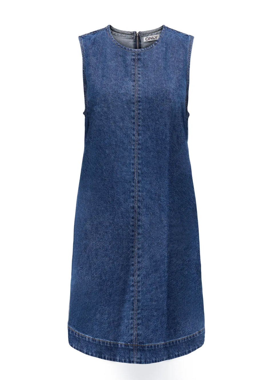 ONLY | denim kjole uden ærmer