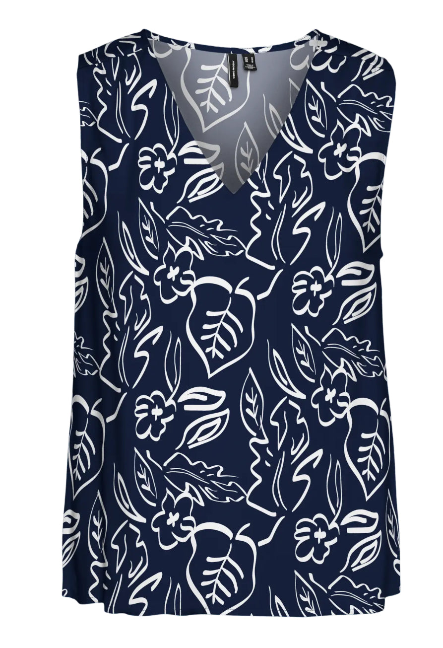 VERO MODA  mønstret sommer top