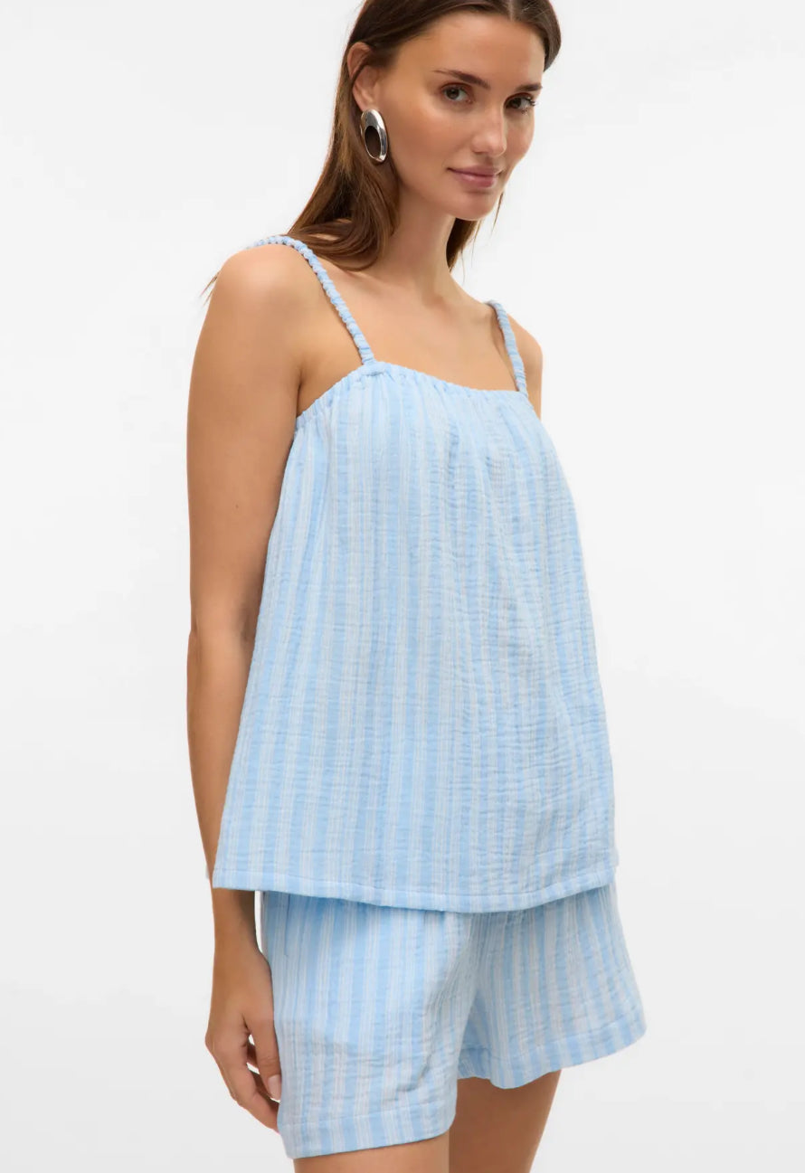VERO MODA stribet sommer top