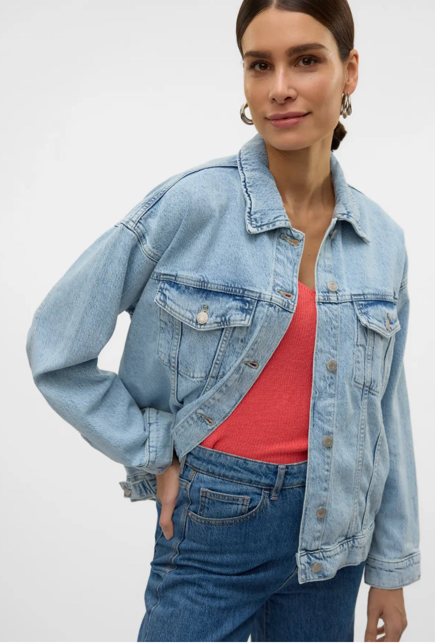 VERO MODA tessa oversize denim jakke