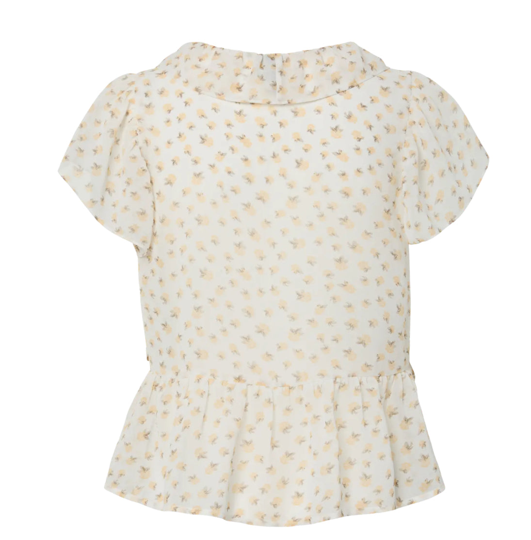 PIECES feminin flæse top