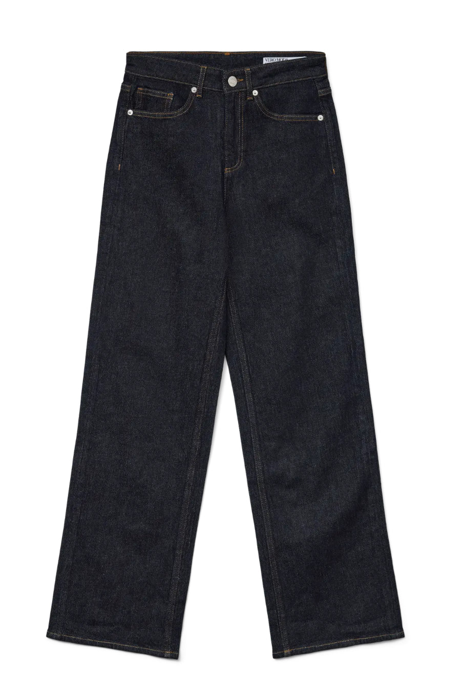 VERO MODA tessa wide mørkeblå jeans