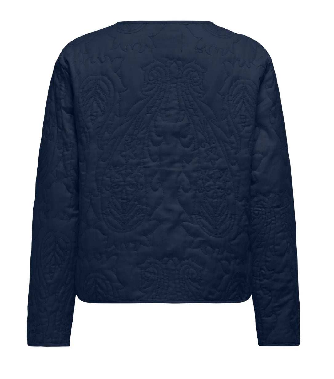 JDY |navy blå quiltet shacket